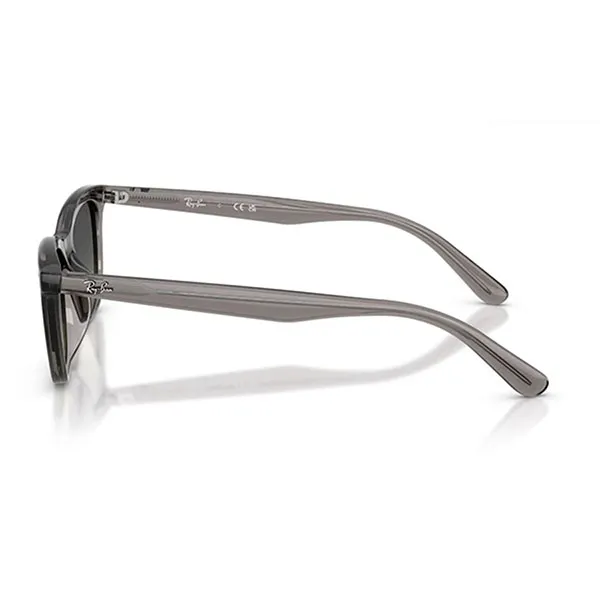 Kính Mát Unisex Rayban 0RB4474D 667511 Transparent Dark Grey Màu Xám Đậm