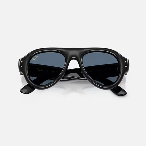 Kính Mát Unisex Rayban 0RB4925 601/80 Black Dark Blue Màu Đen Xanh