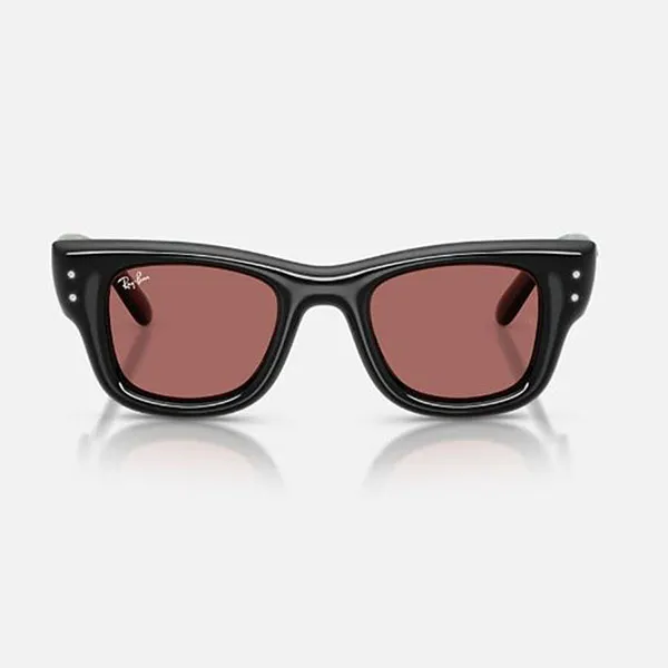 Kính Mát Unisex Rayban 0RB4940B 686485 Black Dark Violet Màu Đen Tím