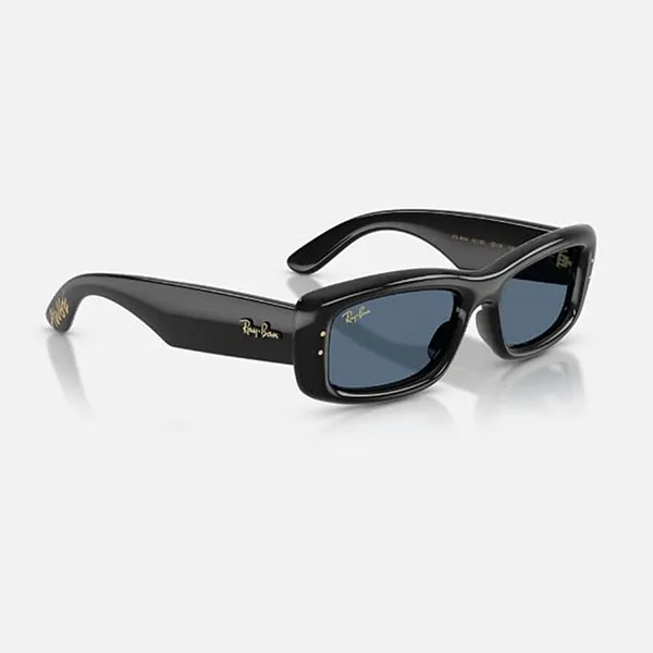 Kính Mát Unisex Rayban 0RB4944 601/80 Black Dark Blue Màu Đen Xanh