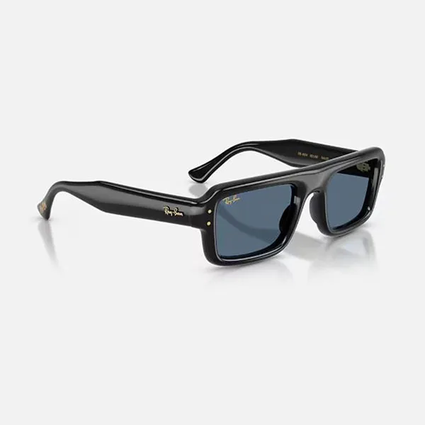 Kính Mát Unisex Rayban 0RB4954 601/80 Black Dark Blue Màu Đen Xanh