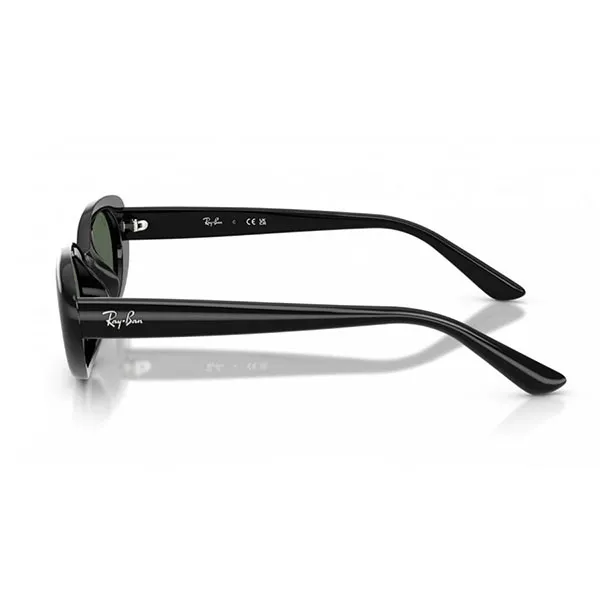 Kính Mát Unisex Rayban Black Dark Green 0RB4441D 667771 Màu Đen Xanh