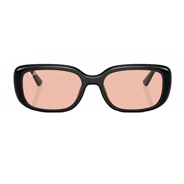 Kính Mát Unisex Rayban Black Dark Pink 0RB4421D 667784 Màu Đen Hồng