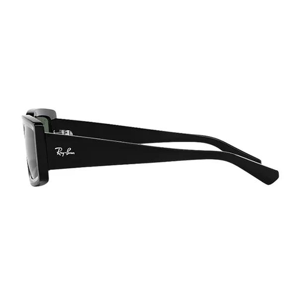 Kính Mát Unisex Rayban Dark Green Black 0RB4395F 667771 Màu Đen Xanh