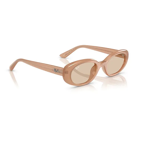 Kính Mát Unisex Rayban Opal Beige/ Light Brown 0RB4441D 678793 Màu Be Nâu