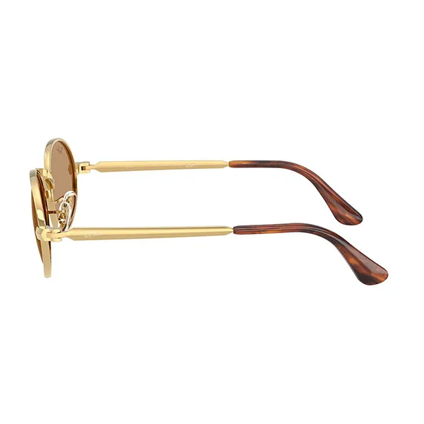 Kính Mát Unisex Rayban Sunglasses Arista Gold Brown 0RB3931 001/53 Màu Nâu Vàng