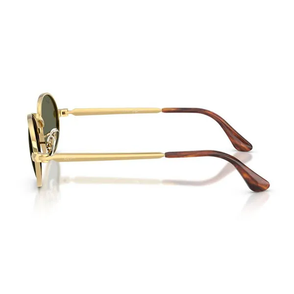 Kính Mát Unisex Rayban Sunglasses Arista Gold Polarized Green 0RB3931 001/58 Màu Xanh Vàng
