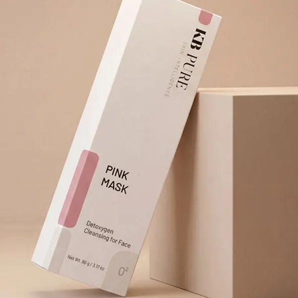Mặt Nạ Hỗ Trợ Thanh Lọc, Cấp Ẩm KB Pure Pink Mask Detoxygen Cleansing For Face90g