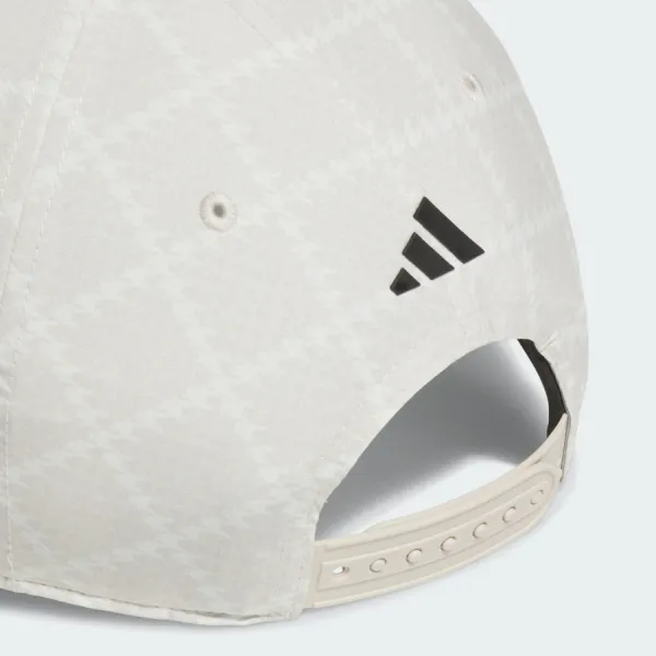 Mũ Adidas 3-Stripe Tour Hat With Houndstooth Pattern Alumina KB0503 Màu Trắng Size OSFM