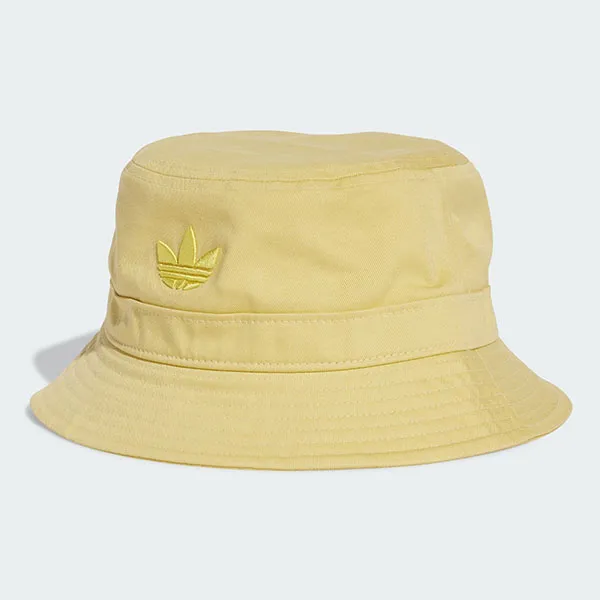 Mũ Adidas Adicolor Trefoil Bucket Hat Powder Yellow JC6046 Màu Vàng Chanh Size OSFM