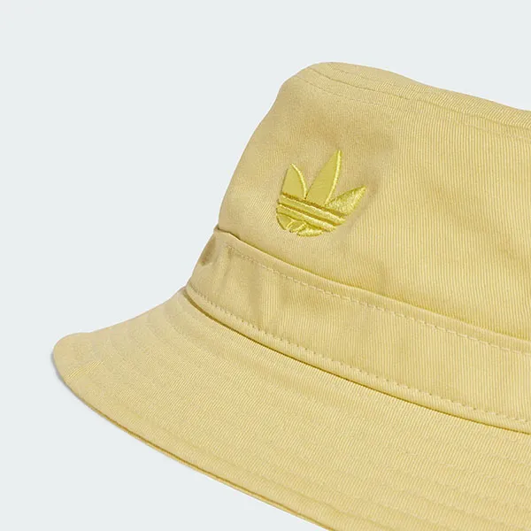 Mũ Adidas Adicolor Trefoil Bucket Hat Powder Yellow JC6046 Màu Vàng Chanh Size OSFM