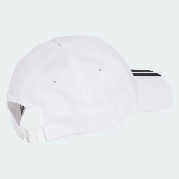 Mũ Adidas Baseball Cap 3-Stripes JE5652 Màu Trắng Size OSFW