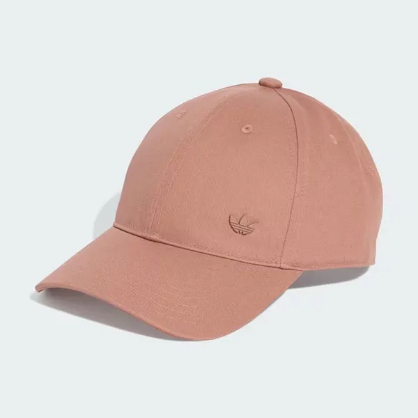Mũ Adidas Baseball Cap with Metal Trefoil Logo in Matching Everyday Icons KA4008 Màu Hồng Nâu Đất Size OSFM