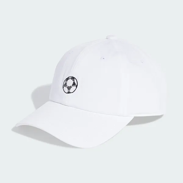 Mũ Adidas Football Baseball Cap JW8016 Màu Trắng Size OSFM