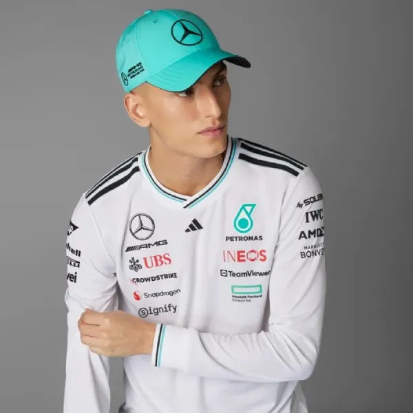 Mũ Adidas Mercedes - AMG Petronas Formula One Team Driver Cap JW6268 Màu Xanh Ngọc Size OSFW