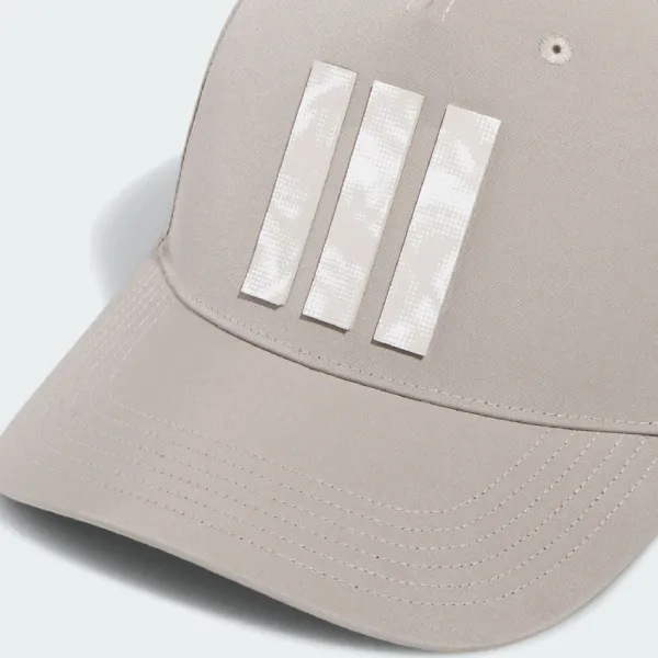 Mũ Adidas Tour 3-Stripes Print Hat JJ3855 Màu Be Đậm Size OSFM