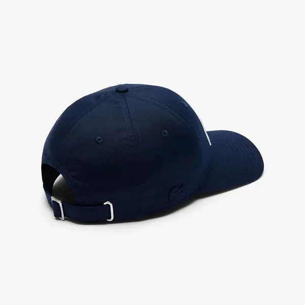 Mũ Lacoste Baseball Cap With Crocodile Pattern RK3385 10 166 Màu Xanh Navy