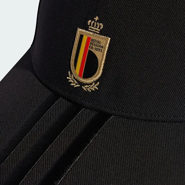 Mũ Lưỡi Trai Adidas Belgium Soccer Cap KE2713 Màu Đen