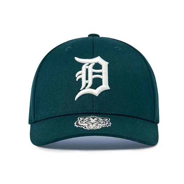 Mũ MLB Signature Cursive Structure Ball Cap Detroit Tigers 3ACPV216N-46GND Màu Xanh Lá