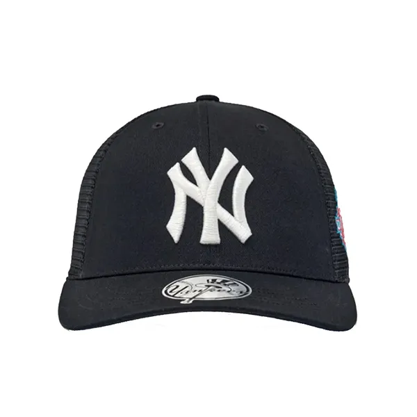 Mũ MLB Signature Patch Mesh Cap NY Yankees 3AMCB0463-50BKS Màu Đen