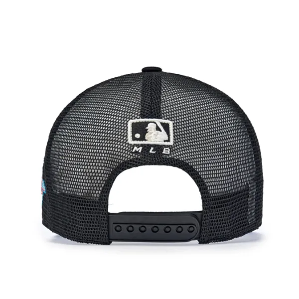 Mũ MLB Signature Patch Mesh Cap NY Yankees 3AMCB0463-50BKS Màu Đen