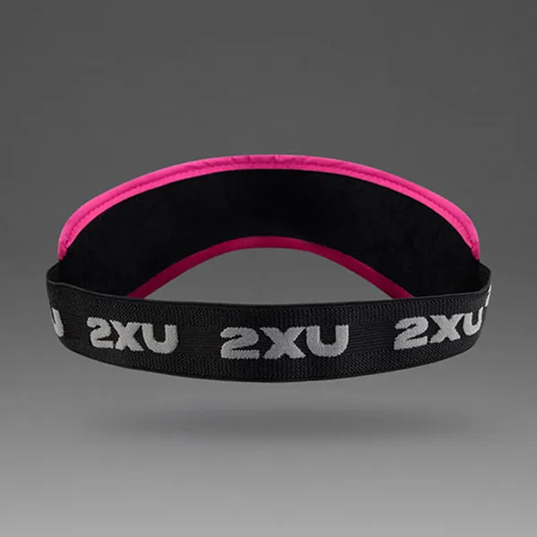 Mũ Nửa Đầu 2XU Performance Visor UQ6165f-FSA/BLK Màu Hồng