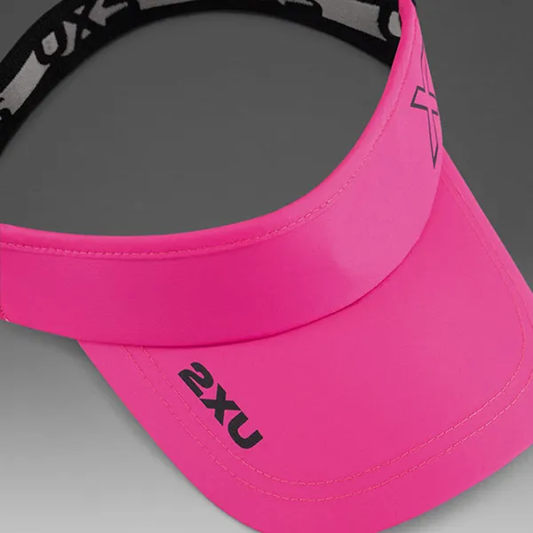 Mũ Nửa Đầu 2XU Performance Visor UQ6165f-FSA/BLK Màu Hồng
