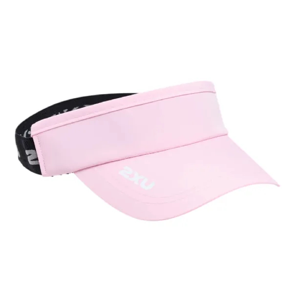 Mũ Nửa Đầu 2XU Performance Visor UQ6165f-PIF/WHT Màu Hồng Phấn