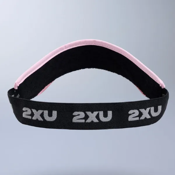 Mũ Nửa Đầu 2XU Performance Visor UQ6165f-PIF/WHT Màu Hồng Phấn
