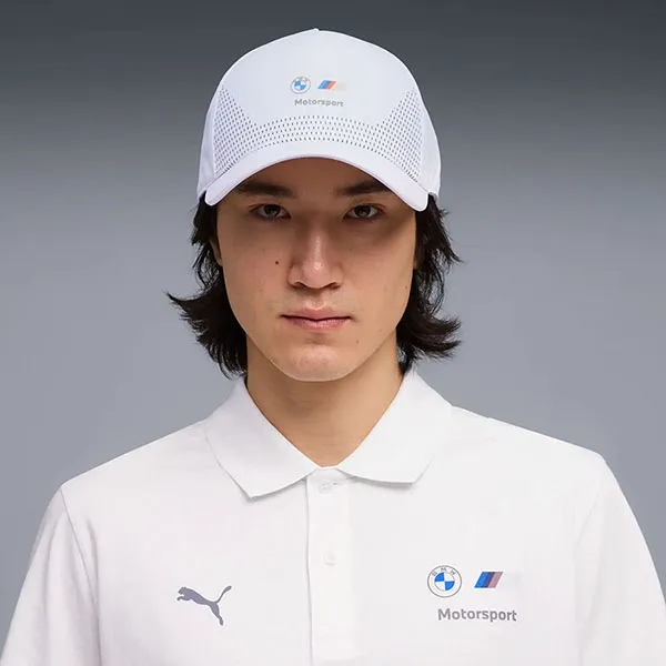 Mũ Puma BMW MMS BB Cap White Hat 02687502 Màu Trắng Size OSFM
