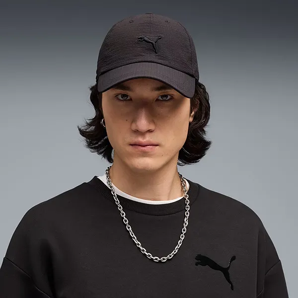 Mũ Nam PumaPremium Essentials Baseball Cap 02684801 Màu Đen Size OSFA