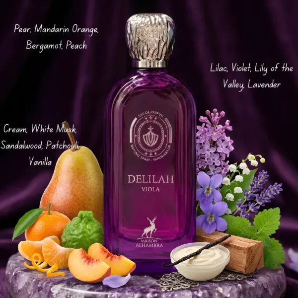 Nước Hoa Unisex Maison Alhambra Delilah Viola EDP 100ml