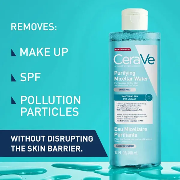 Nước Tẩy Trang CeraVe Purifying Micellar Water 400ml