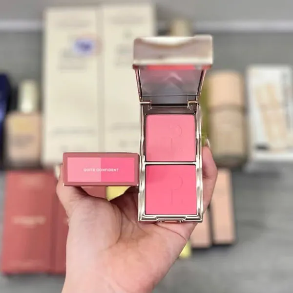 Phấn Má Hồng Patrick Ta Mini Transition Blurring Blush Duo Tone Quite Confident