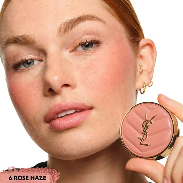 Phấn Má Hồng Yves Saint Laurent YSL Make Me Blush Bold Blurring Blush Tone 06 Rose Haze