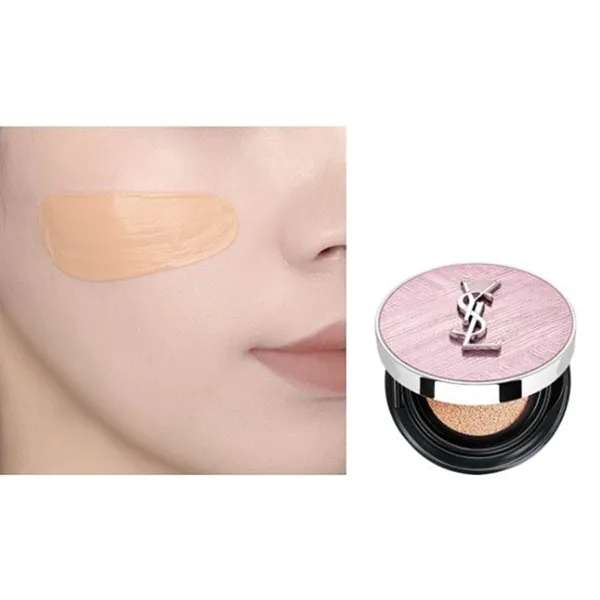 Phấn Nước Yves Saint Laurent YSL Touche Éclat Glow-Pact Cushion Limited Edition Pink Pleats Tone B10 12g