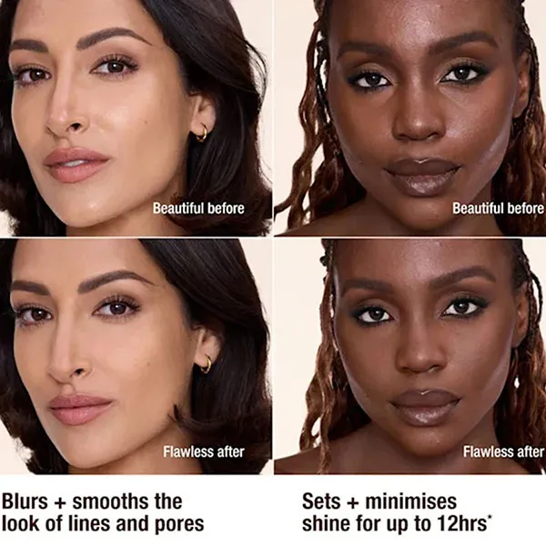 Phấn Phủ Trang Điểm Dạng Nén Charlotte Tilbury Airbrush Flawless Finish Tone 0-Light