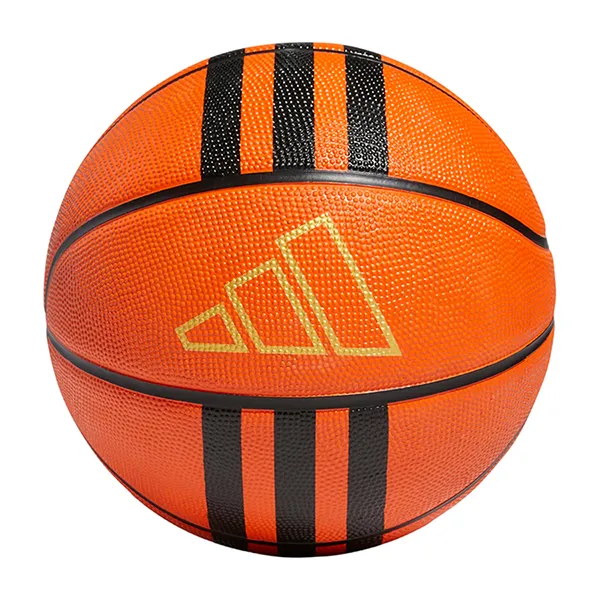 Quả Bóng Rổ Adidas 3-Striped Rubber Basketballs X3 HM4970 Màu Cam