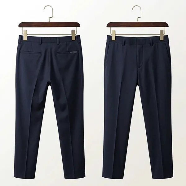 Quần Âu Nam Prada UPA587 Màu Xanh Navy Size 44