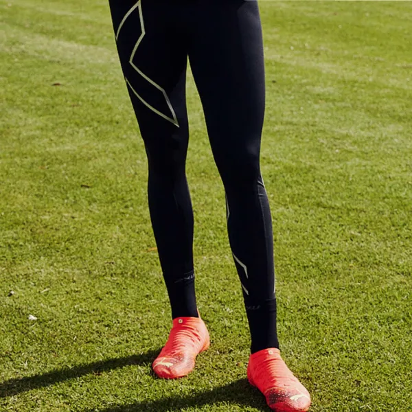 Quần Dài Tập Luyện Nam 2XU Core Compression MA3849b-BLK/SIL Màu Đen Size S
