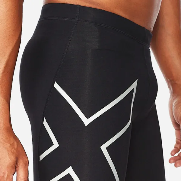 Quần Dài Tập Luyện Nam 2XU Core Compression MA3849b-BLK/SIL Màu Đen Size S