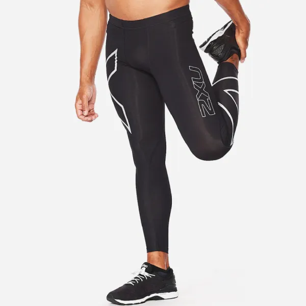 Quần Dài Tập Luyện Nam 2XU Core Compression MA3849b-BLK/SIL Màu Đen Size S
