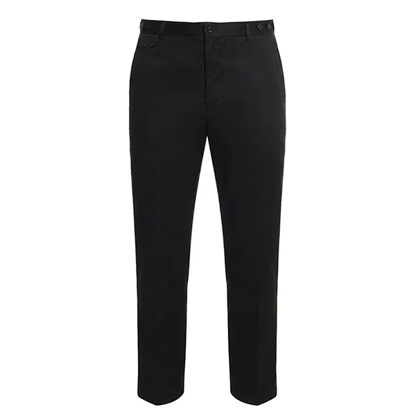 Quần Kaki Nam Dolce & Gabbana D&G Black Khaki Pants With Front Pockets GP19VT FUFJR N0000 Màu Đen Size 48