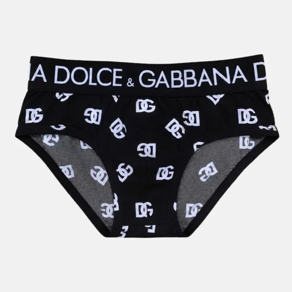 Quần Lót Nam Dolce & Gabbana D&G M3D47J FSEH3 HNVAADG Màu Đen Size 3