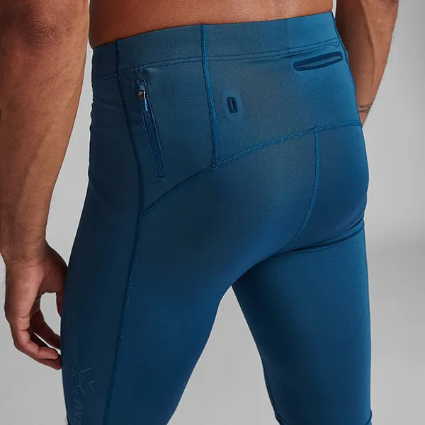Quần Ngắn Thể Thao 2XU Mens Light Speed Compression Shorts MA5331b-MAJ/MRF Màu Xanh Blue Size S
