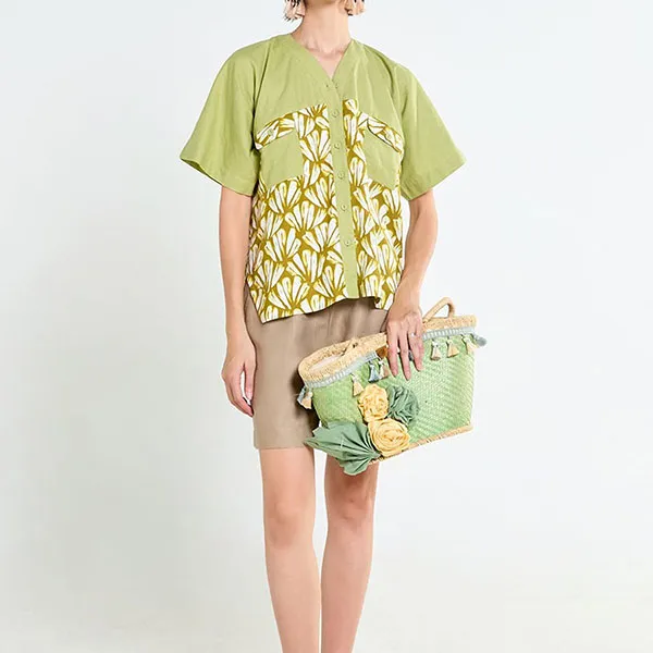 Quần Short Nữ F2 Fashion & Freedom Tender Drit QS100-BE-S-0622 Màu Be Size S