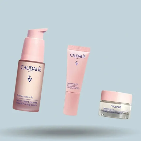 Set Dưỡng Da Caudalie Resveratrol-Lift 3 Món (Serum 30ml + Kem Dưỡng 15ml + Kem Mắt 5ml)