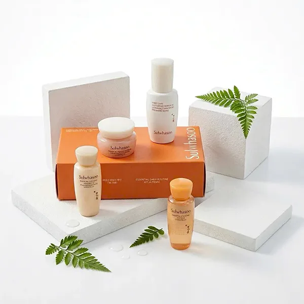 Set Dưỡng Da Sulwhasoo Essential Daily Kit 4 Món (Hàng Công Ty)