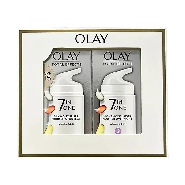 Set Kem Dưỡng Da Ngày Và Đêm Olay Total Effects 7in1 Day & Night (2 x 37ml)