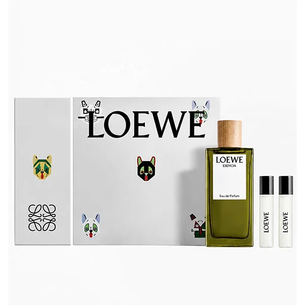 Set Nước Hoa Nam Loewe Esencia EDP (100ml + 10ml + 10ml)